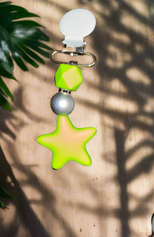Green star ID Clip