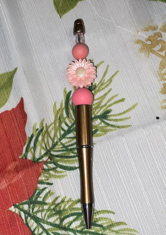 Pink Flower pen