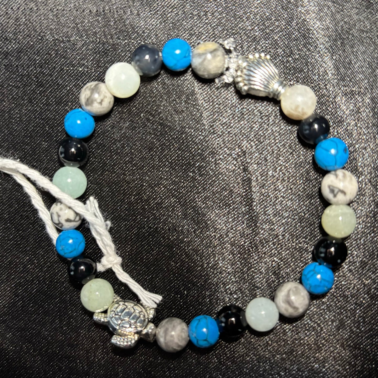 Map Jasper Turquoise Obsidian and Amazonite