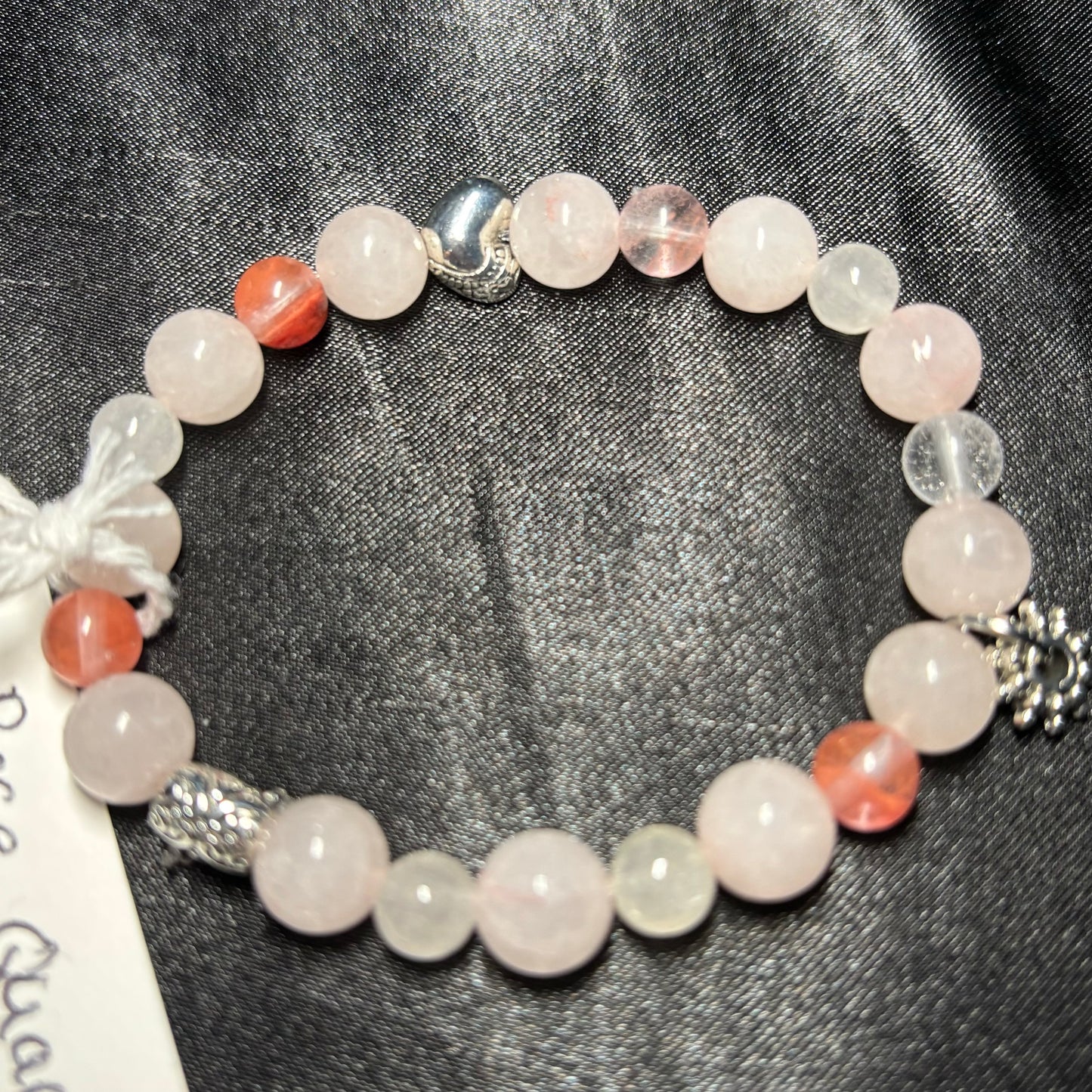 Rose Quartz Cherry Quartz White Jade